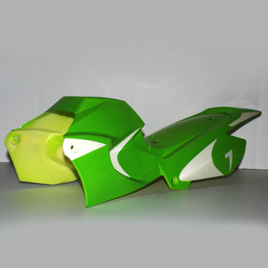 Dirt Bike plastic body tail panel; green