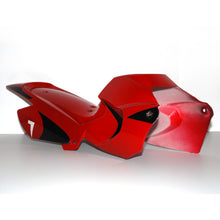 Load image into Gallery viewer, Dirt Bike plastic body tail panel; red with black